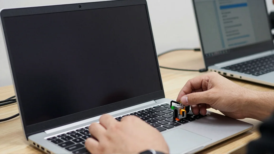 Laptop ma czarny ekran po uruchomieniu – co sprawdzić