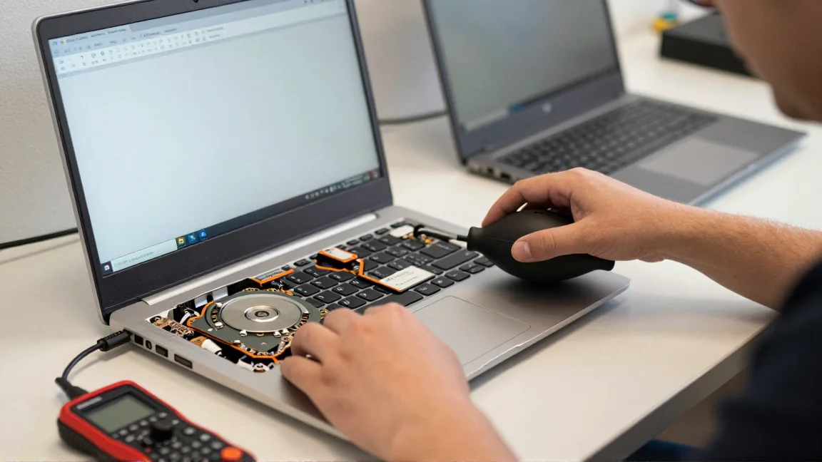 Laptop wyłącza się przy obciążeniu – temperatura czy zasilanie